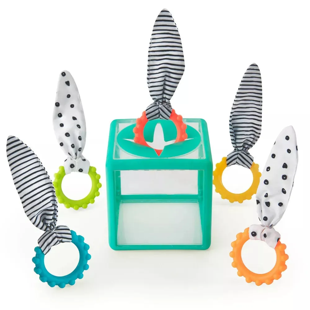 Sassy Baby Rainbow Ring Drop Stacking Toy