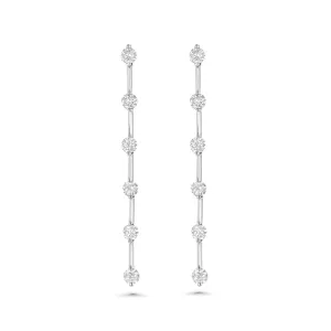 Scintillate Linear Earrings WG