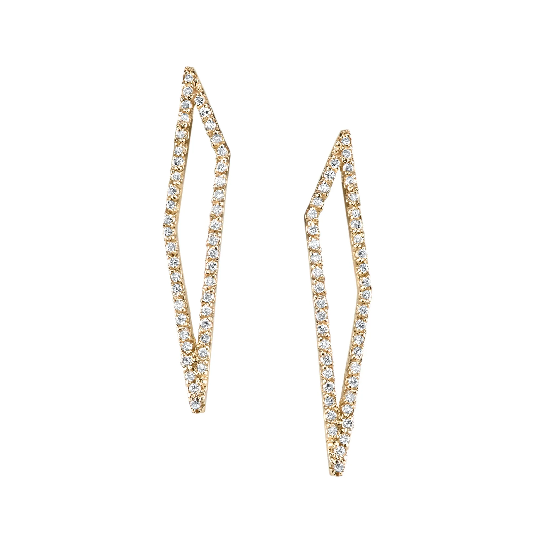 SHARDS v.01 DIAMOND STUD EARRINGS
