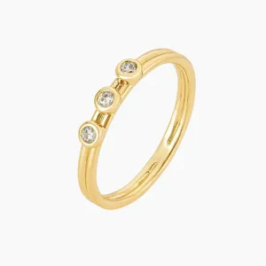 Shiloh Triple Stone Ring