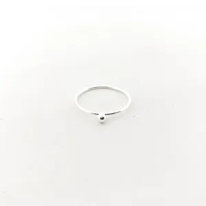 Silver Ball Stacking Ring |Silver