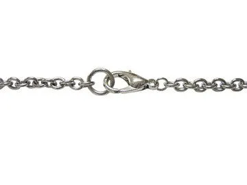 Silver Toned Textured Mako Shark Pendant Necklace