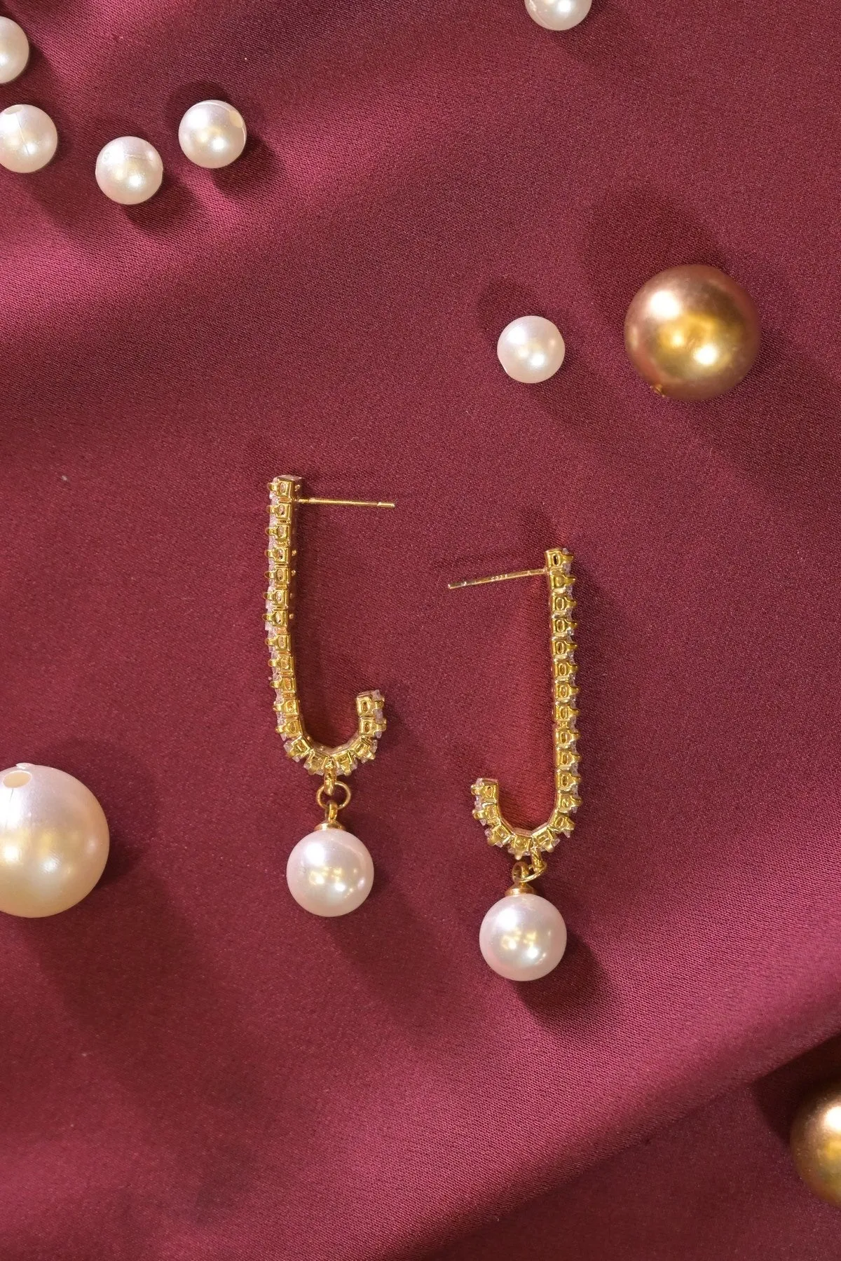 Slim Delicate Tassel Drop Earrings