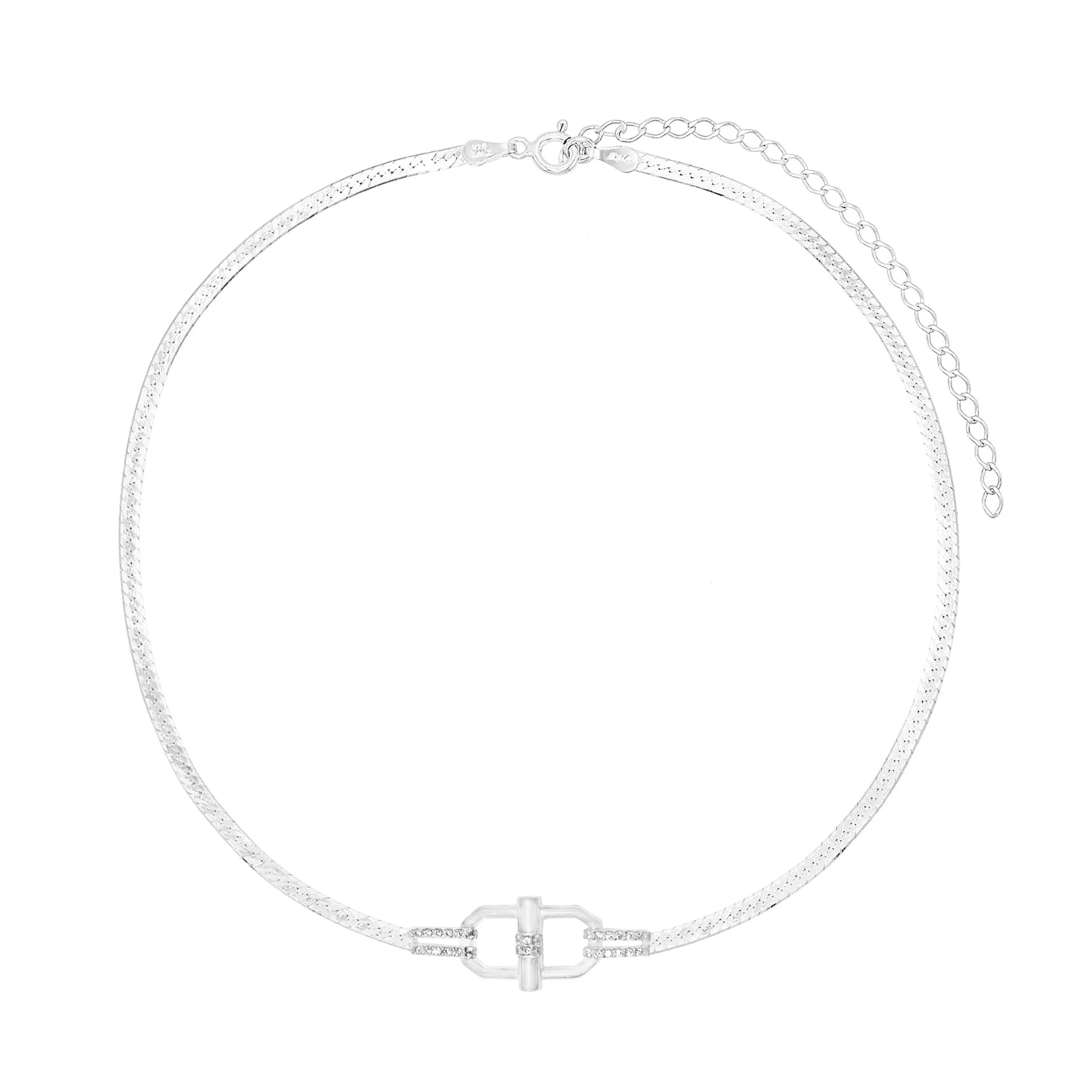 Snake Chain Toggle Bracelet