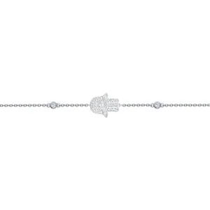 SOKOLOV - Hamsa 925 Silver Bracelet With Phianites