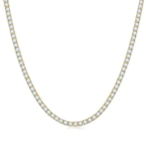 Sparkle Gold Tennis Chain Necklace