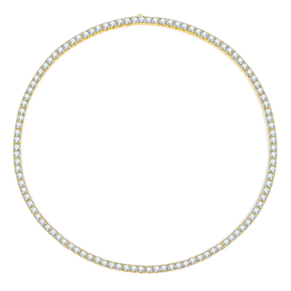Sparkle Gold Tennis Chain Necklace