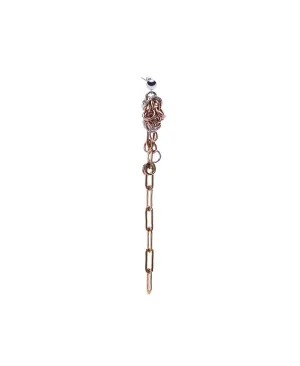Splatter drop earring