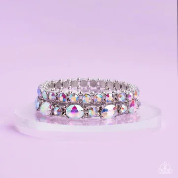 Splendid Stack - Multi (Iridescent) Bracelet