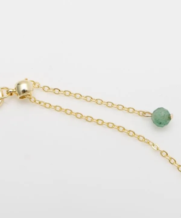 Square Cut Aventurine Necklace