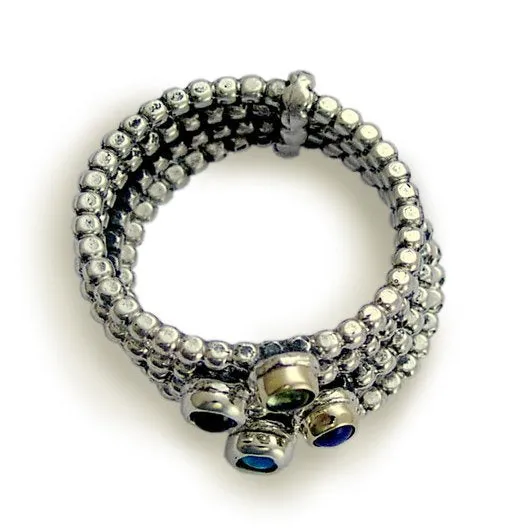 Stacking Birthstones Mothers ring - In your eyes R1606G