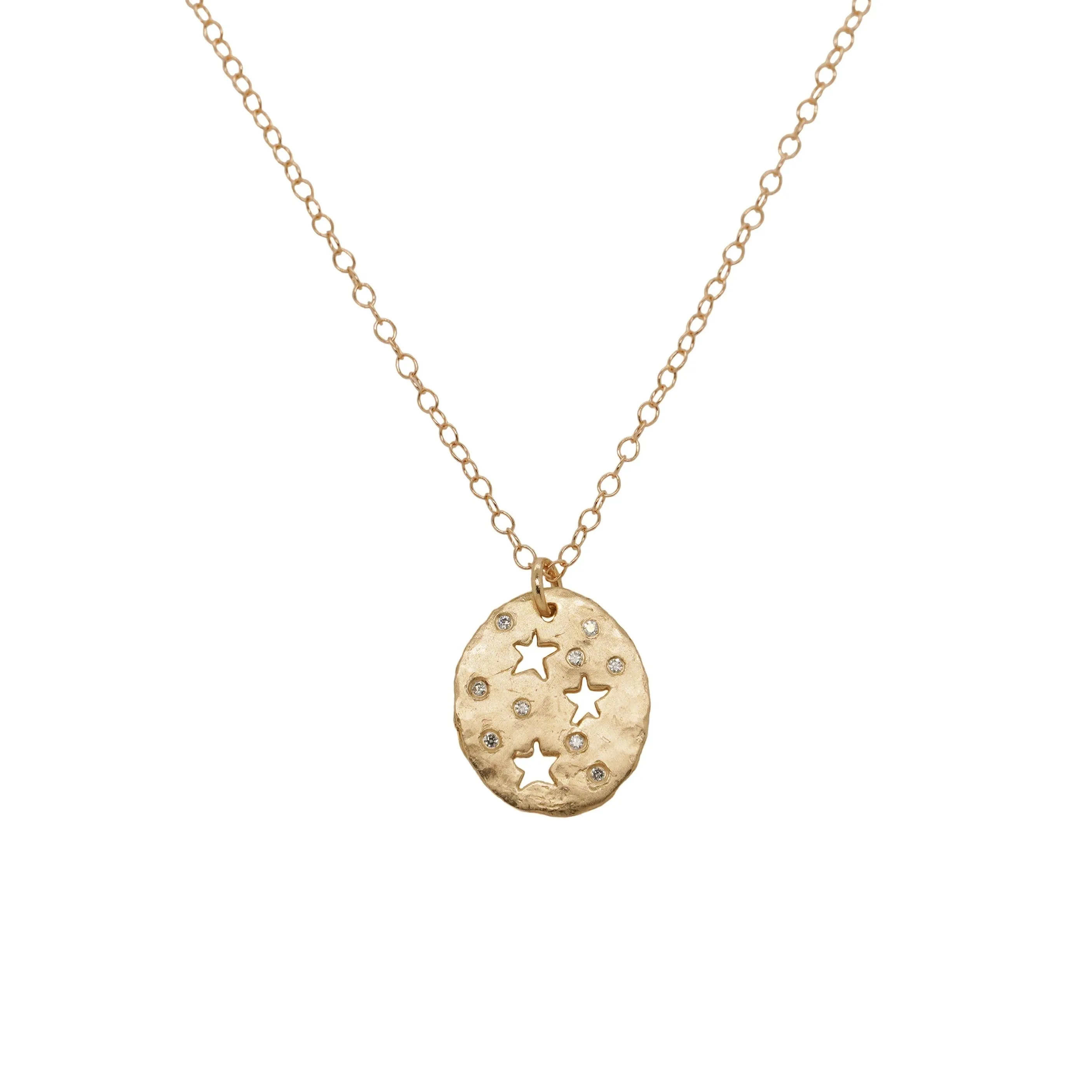 Star   Diamond Pendant