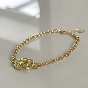 Stardust Medallion Bracelet