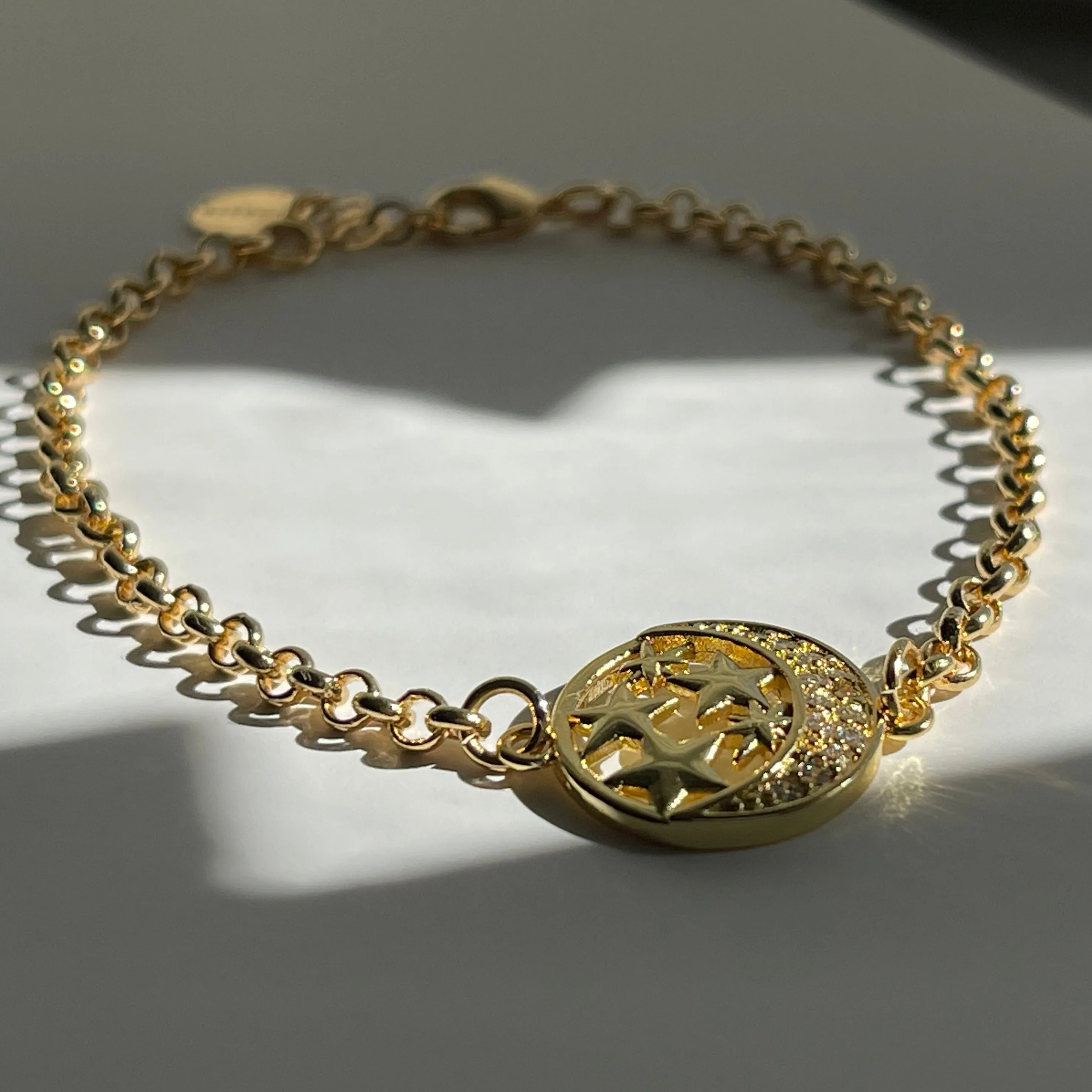 Stardust Medallion Bracelet