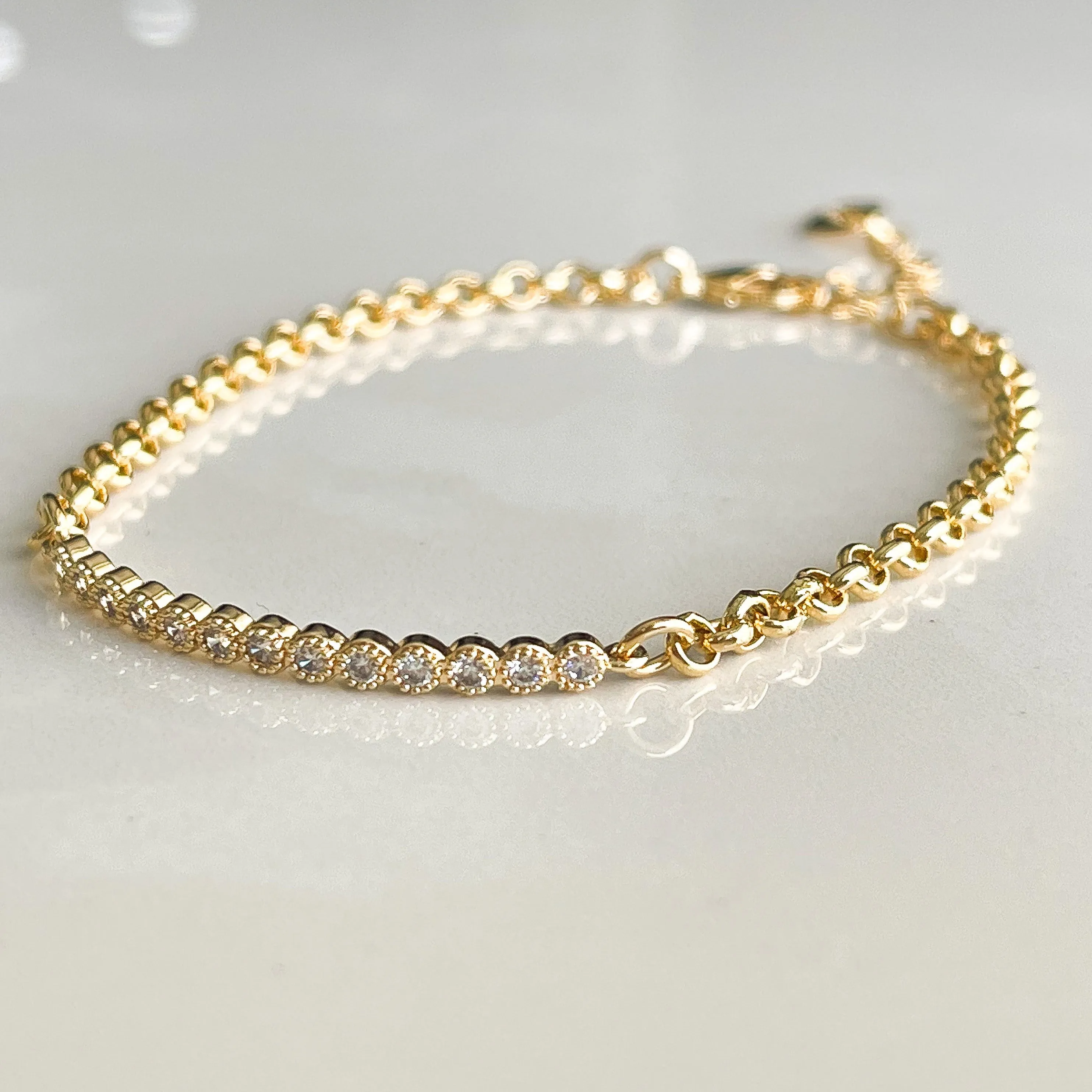 Stardust Pavé Bar Bracelet