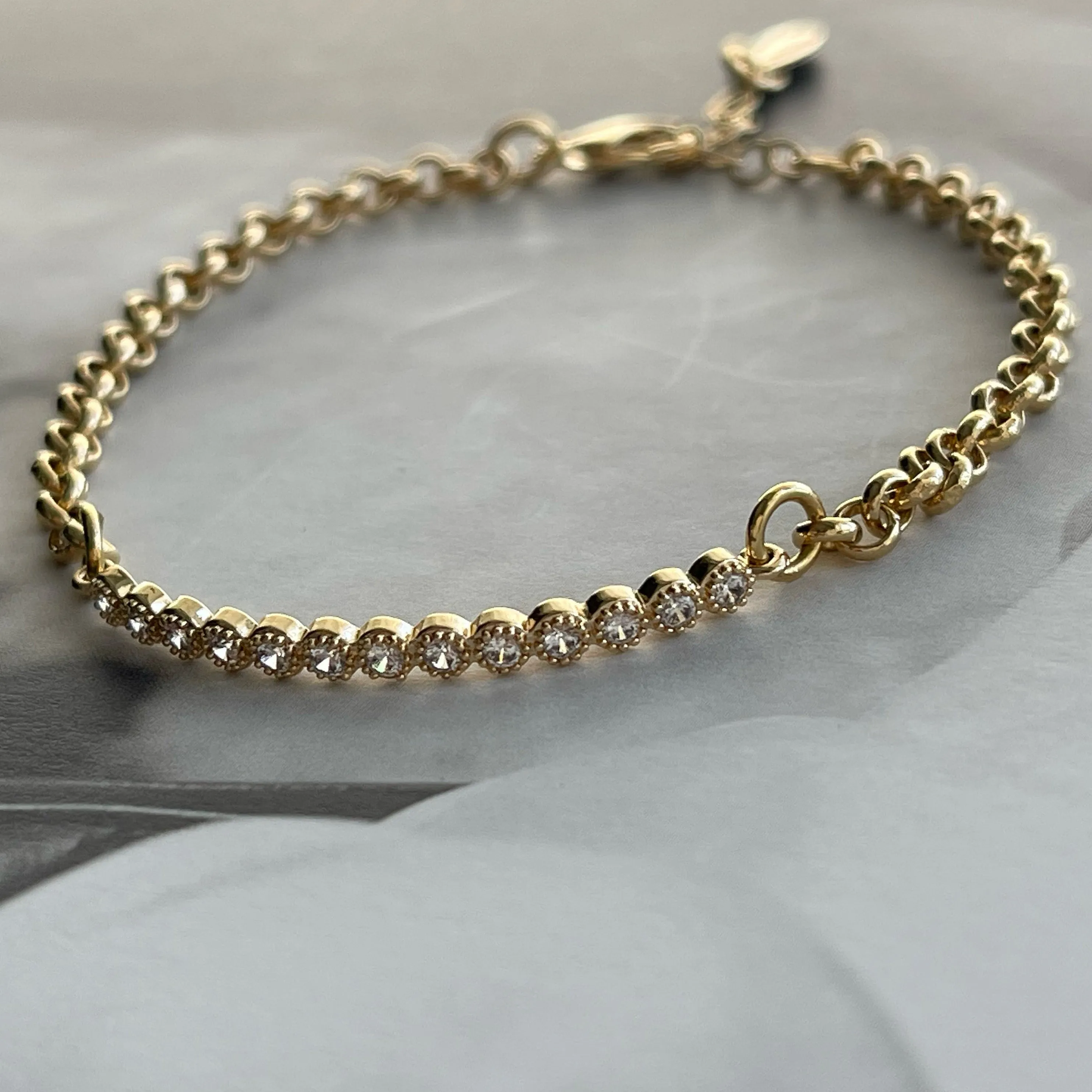 Stardust Pavé Bar Bracelet