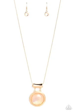 Starlight Starbright - Gold (Opalescent ) Necklace