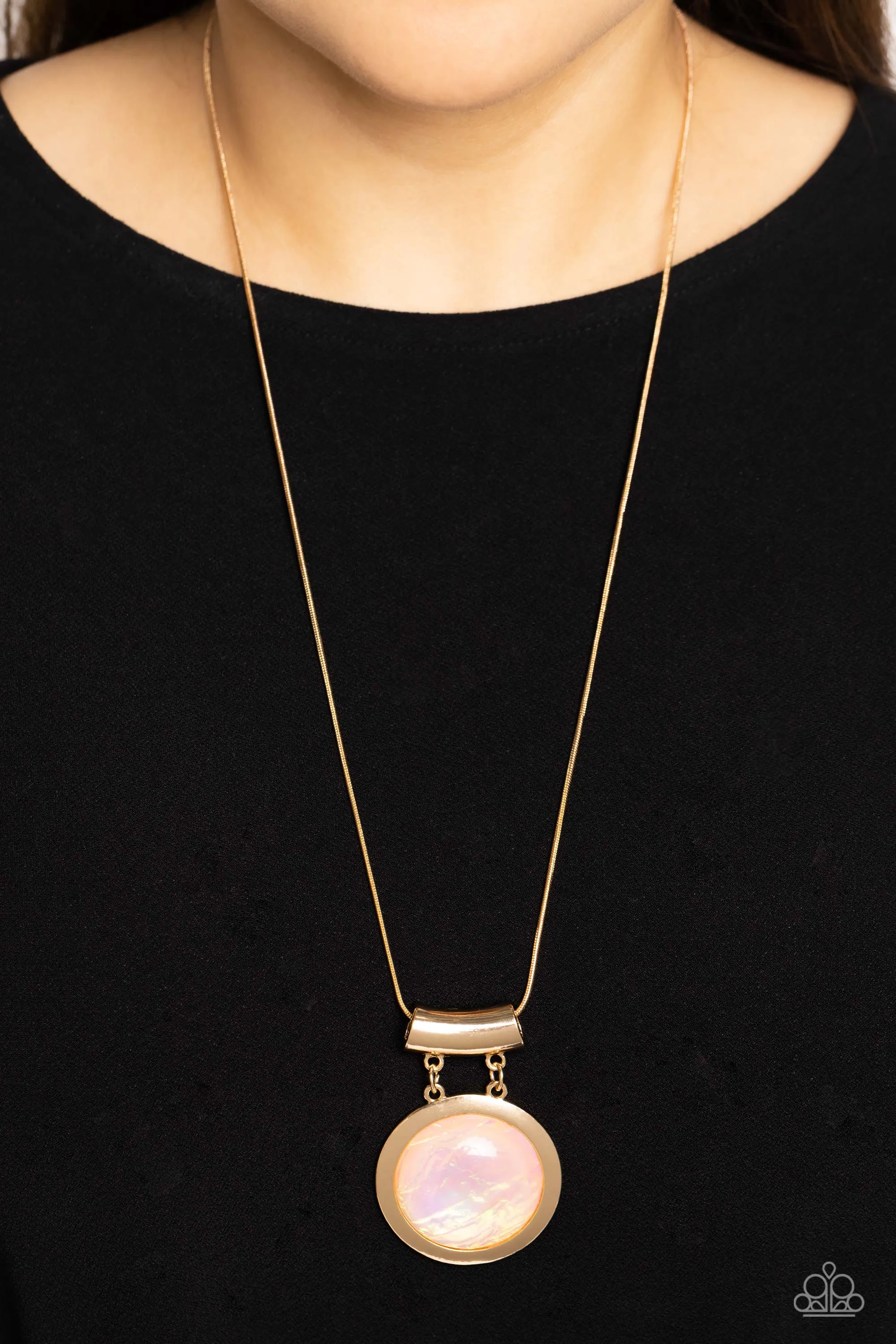 Starlight Starbright - Gold (Opalescent ) Necklace