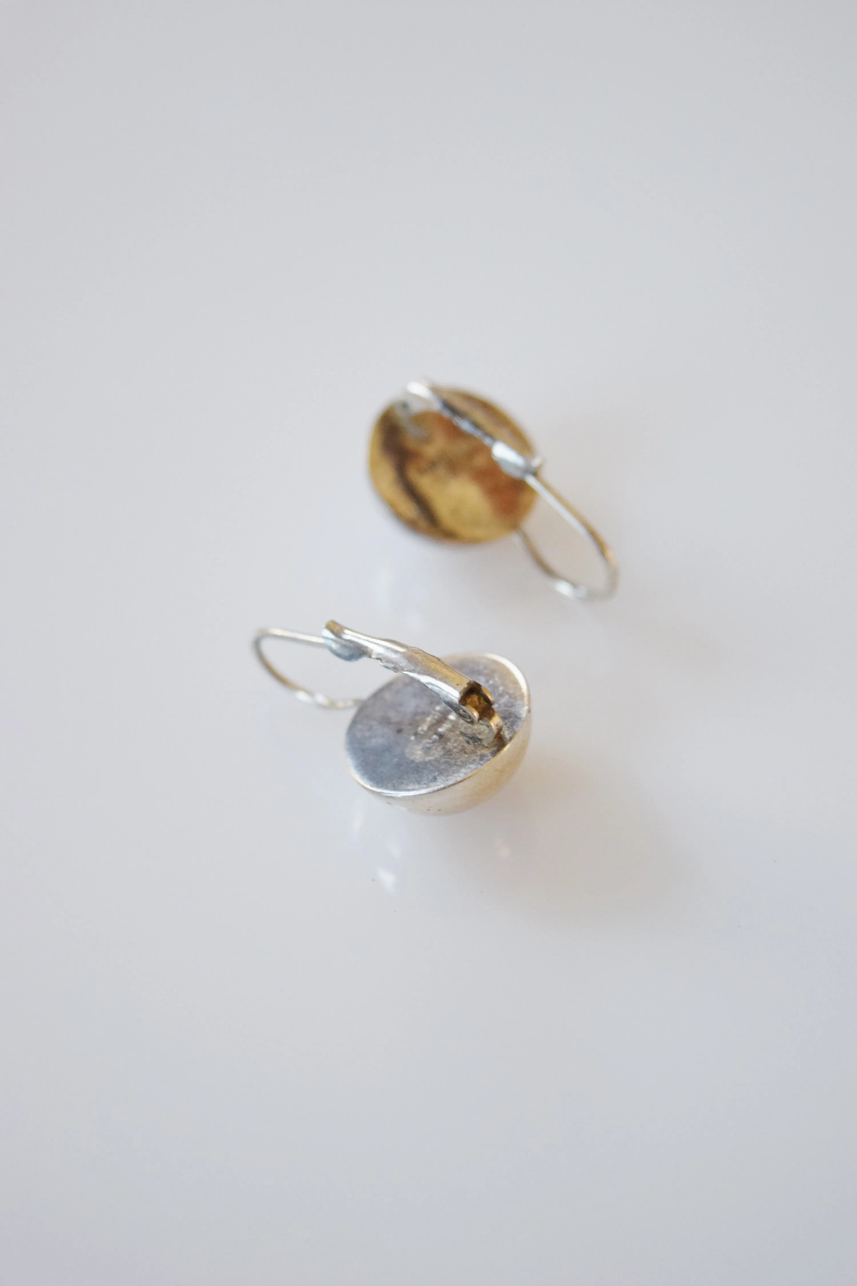 Sterling Silver Moon Earrings