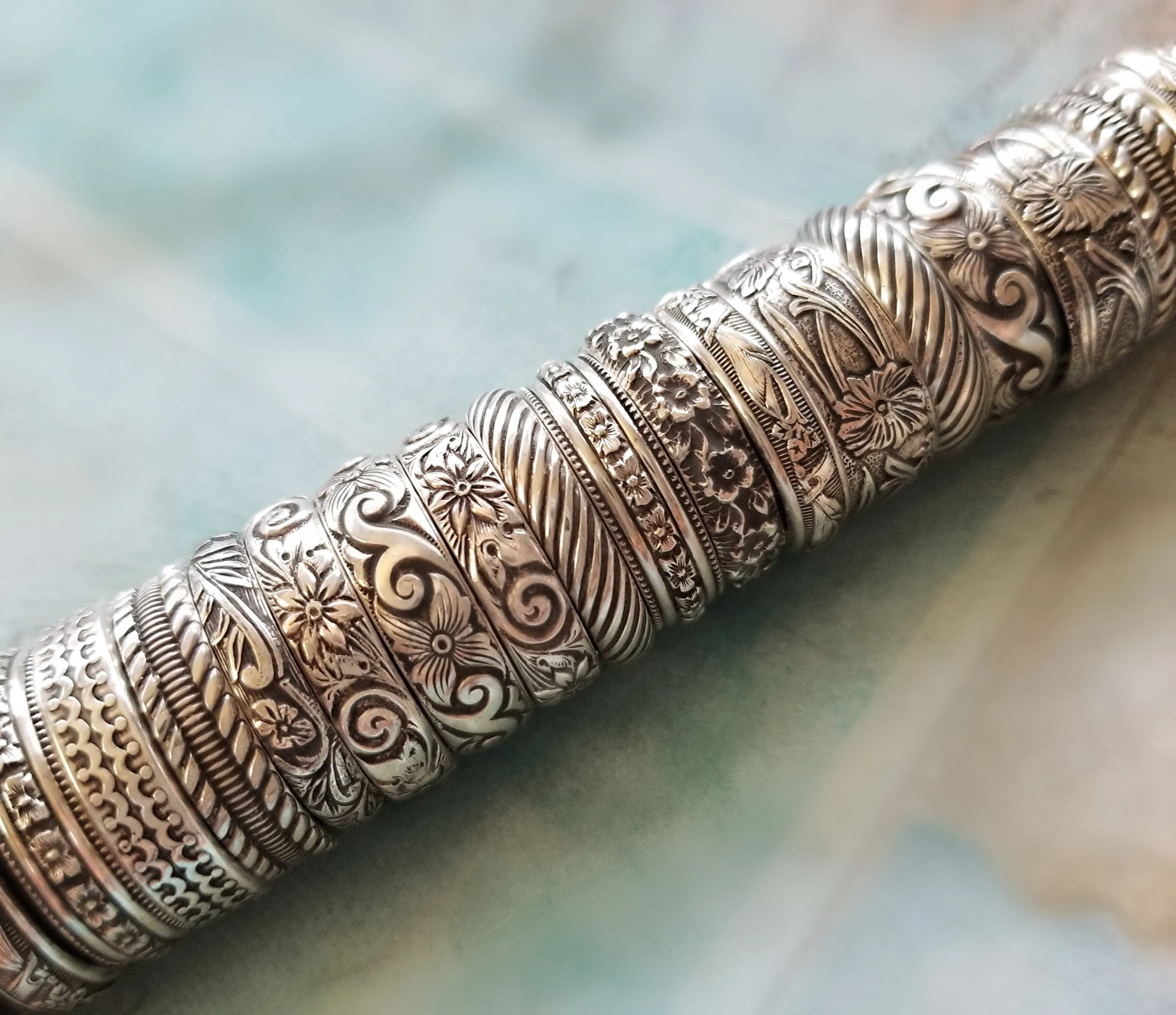 Sterling Silver Stacking Rings
