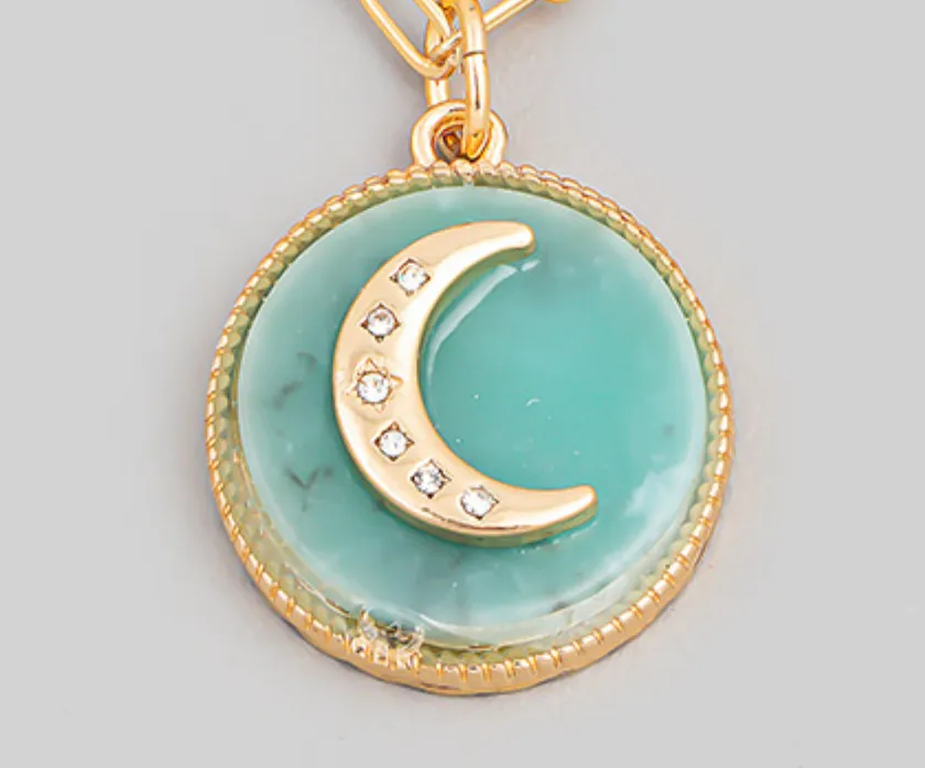 Stoney Crescent Necklace