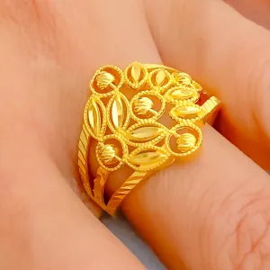 Stylish Everyday 22k Gold Ring