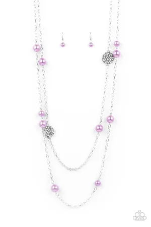 Sublime Awakening Purple Paparazzi Necklace