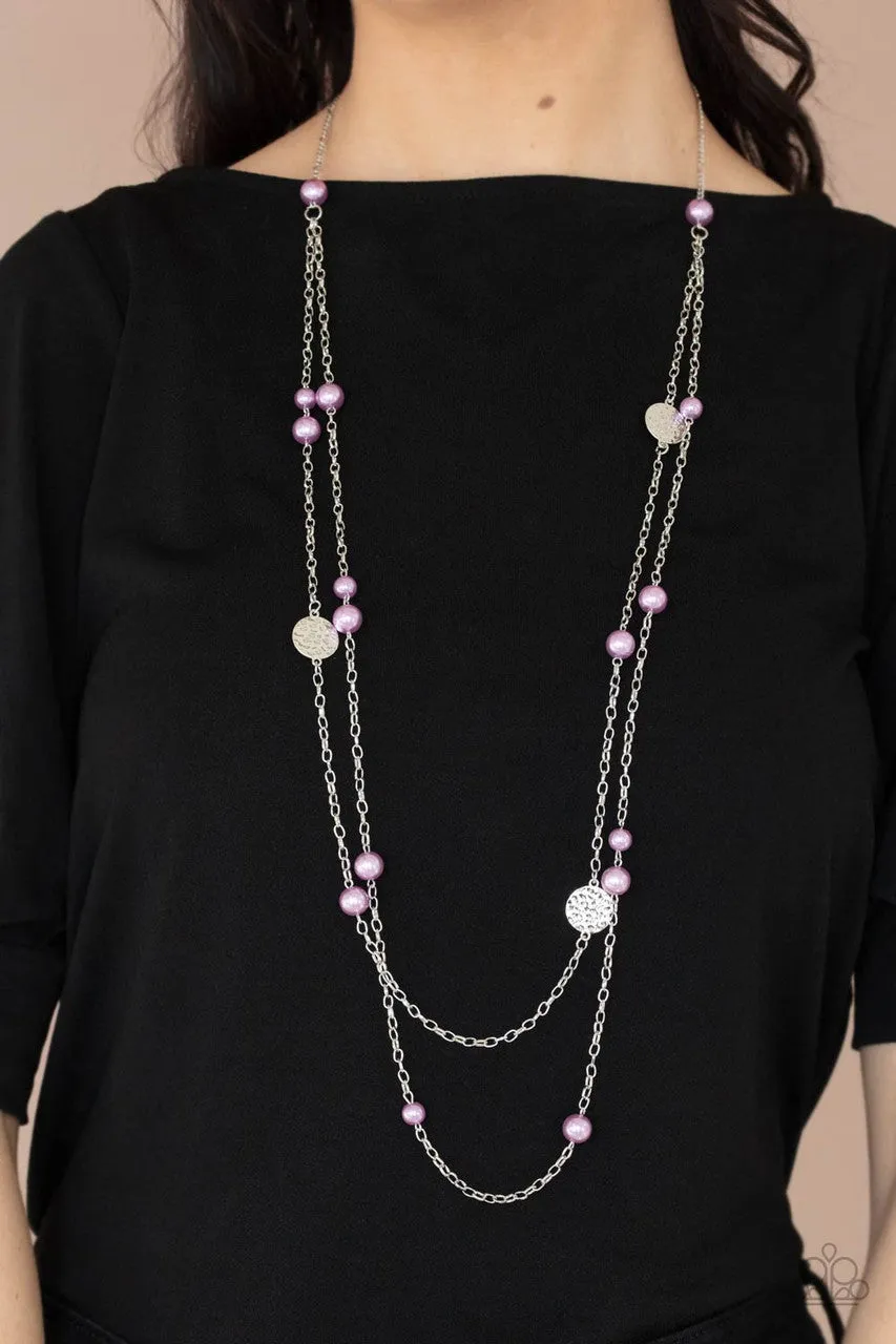 Sublime Awakening Purple Paparazzi Necklace