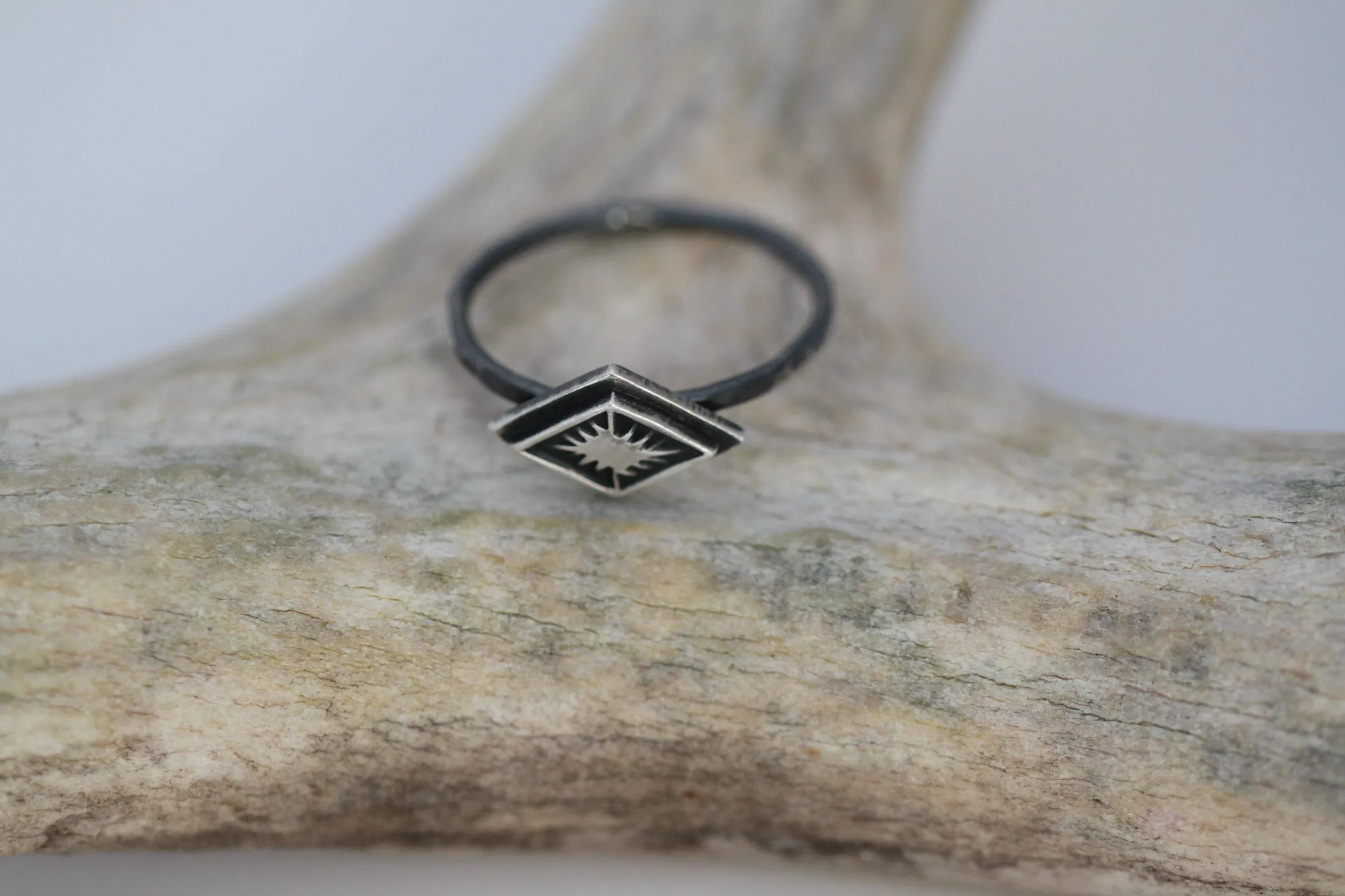 Sunrise Sunset Stacking Ring Set