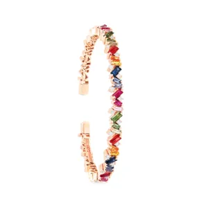 Suzanne Kalan Rainbow Sapphire Frenzy Bangle