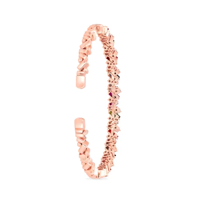 Suzanne Kalan Rainbow Sapphire Frenzy Bangle