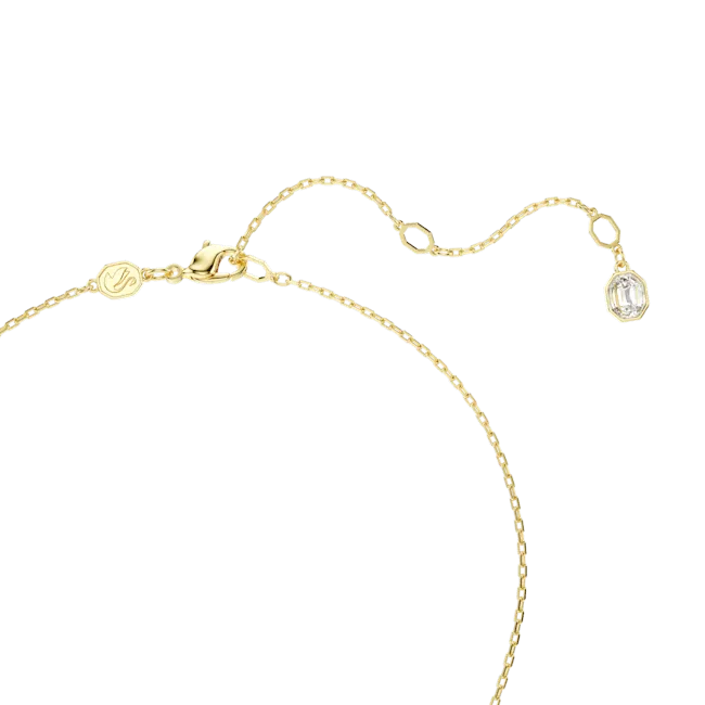 Swarovski Idyllia Y pendant Mixed cuts Flower Multicolored Gold-tone plated