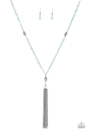 Tassel Takeover - Blue Necklace