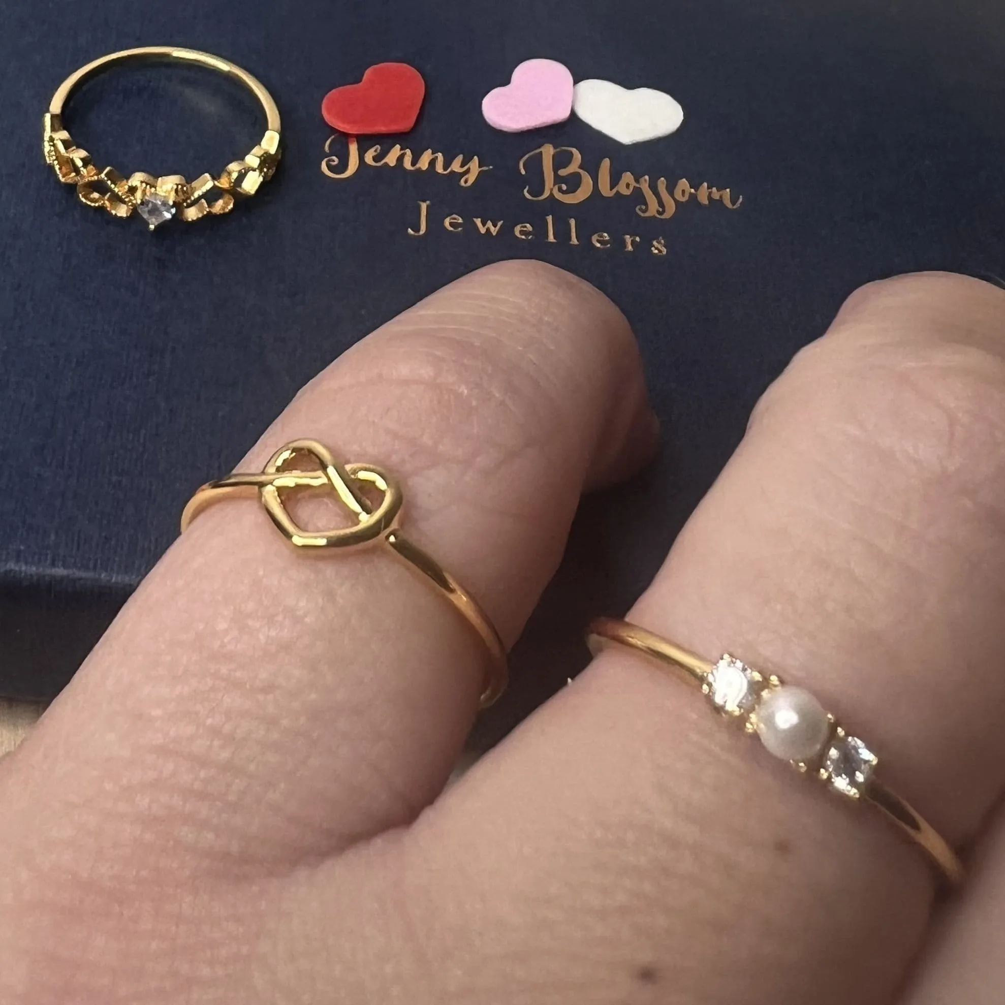 Teen Heart Knot Ring