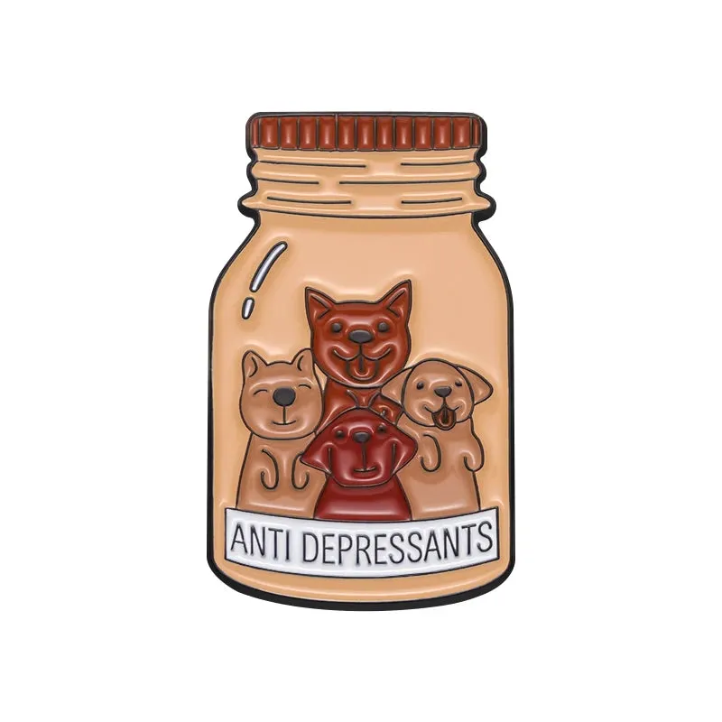 Tell Tour Dog I Said Hi Enamel Pins Sasily Distracted By Dogs Custom Brooches Lapel Badges Jewelry Gift For Pet Enthusiasts