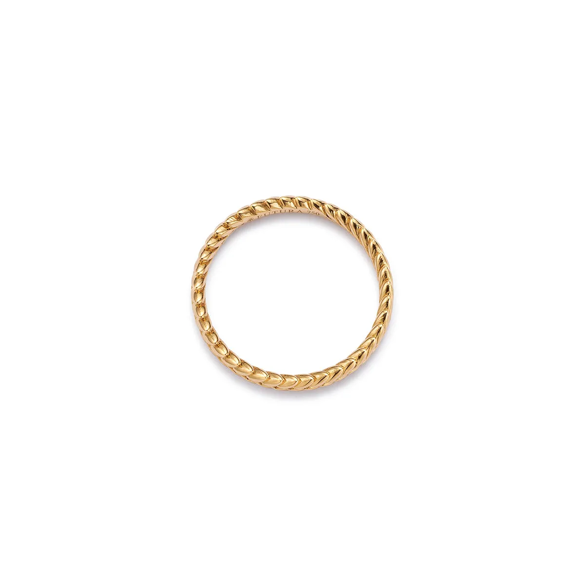 Terra Laurel Stacking Ring