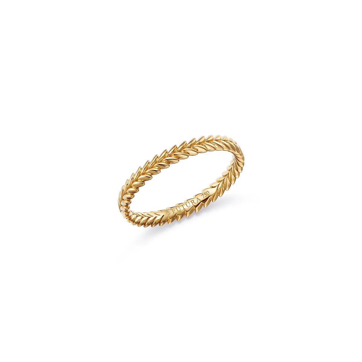 Terra Laurel Stacking Ring