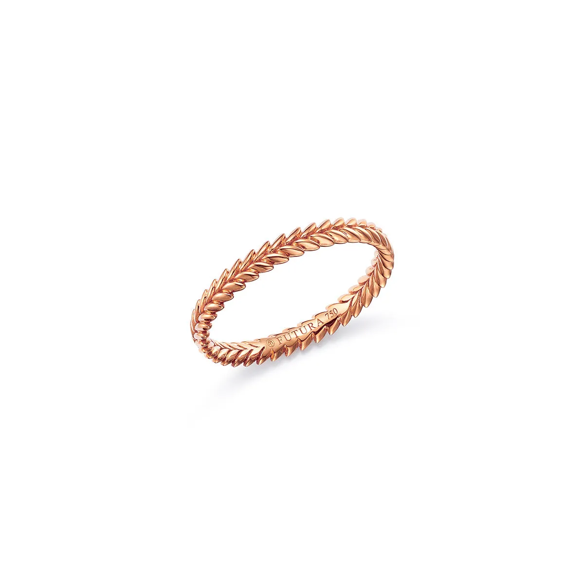 Terra Laurel Stacking Ring
