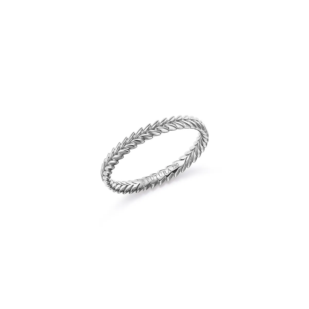 Terra Laurel Stacking Ring