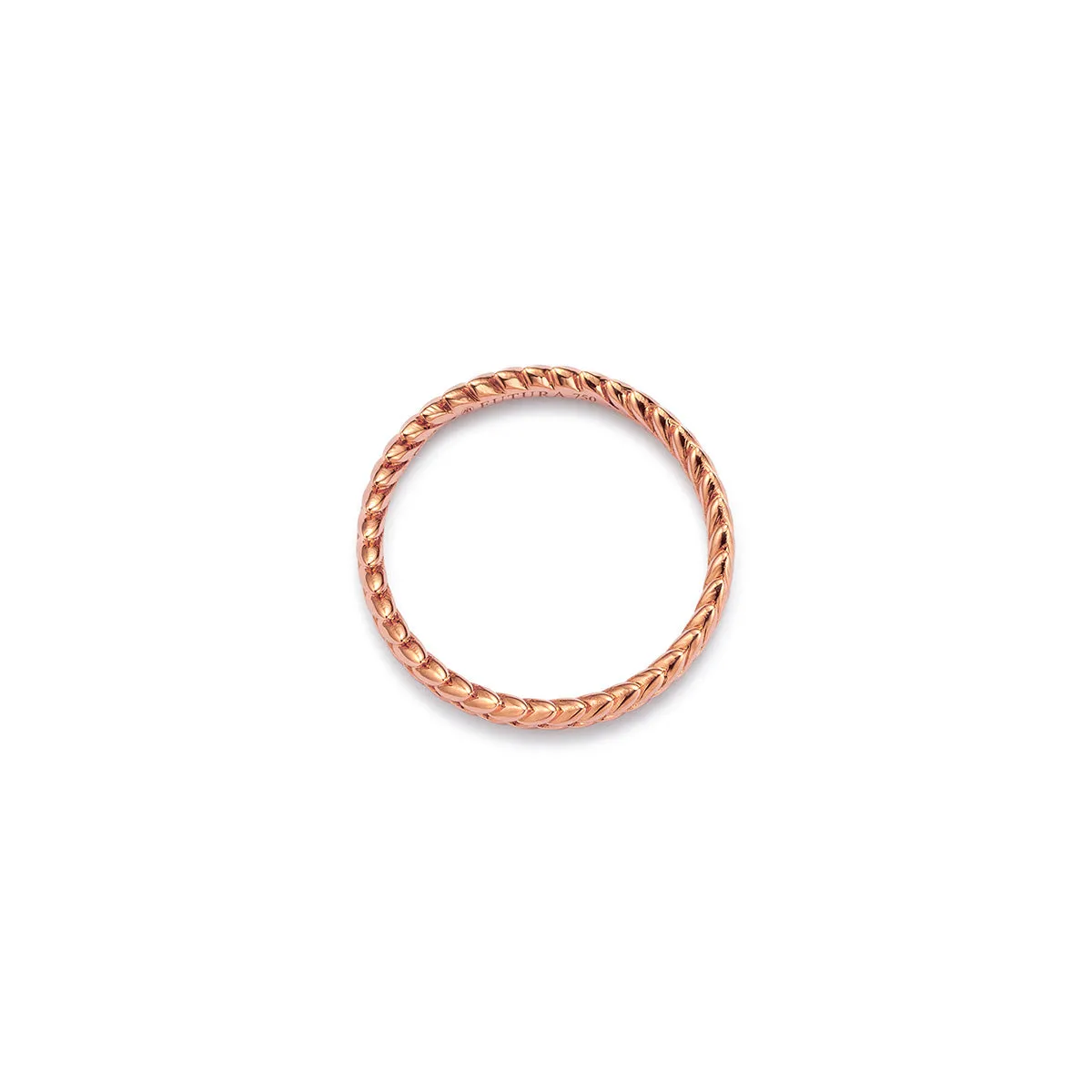 Terra Laurel Stacking Ring