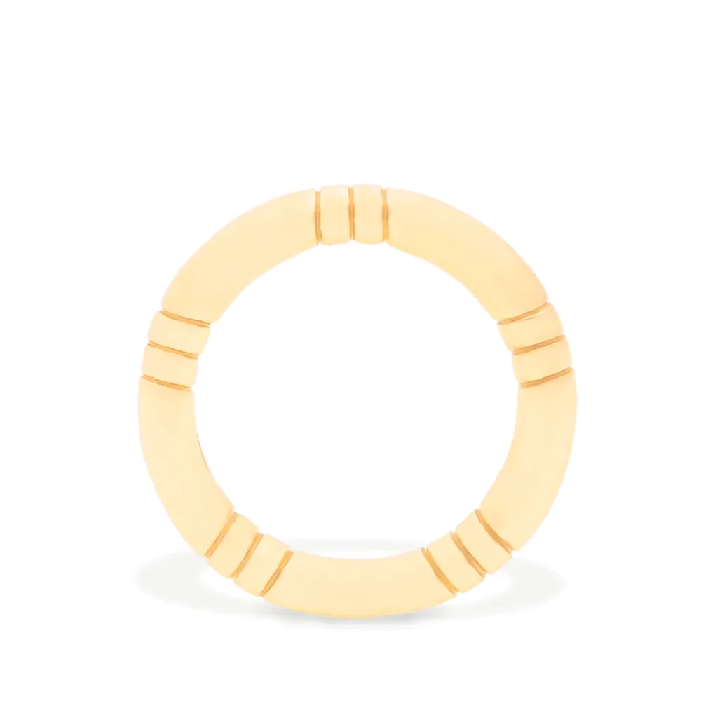 The Crew Stacking Ring - Etched