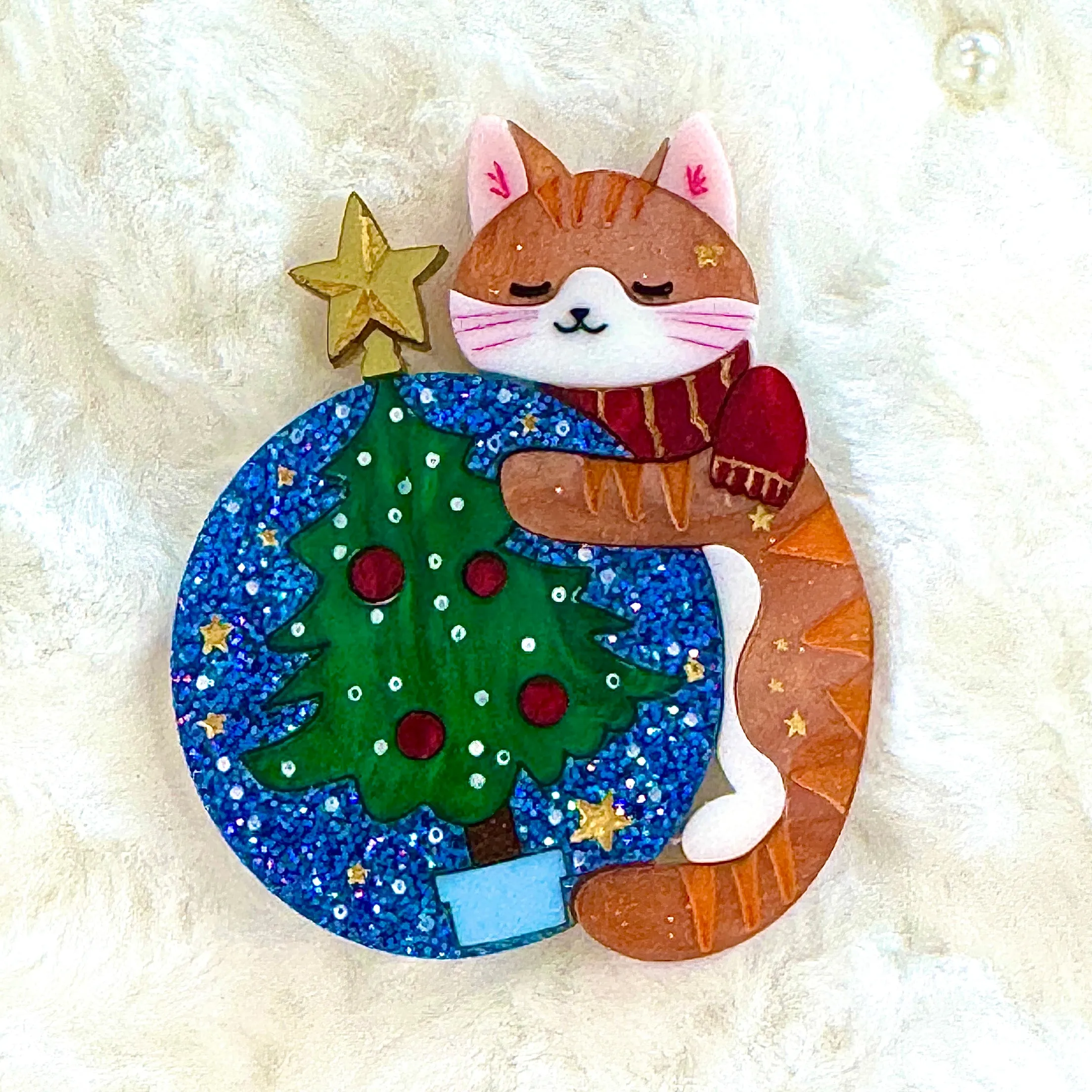 The Merry Ginger  - Brooch - Set of 2
