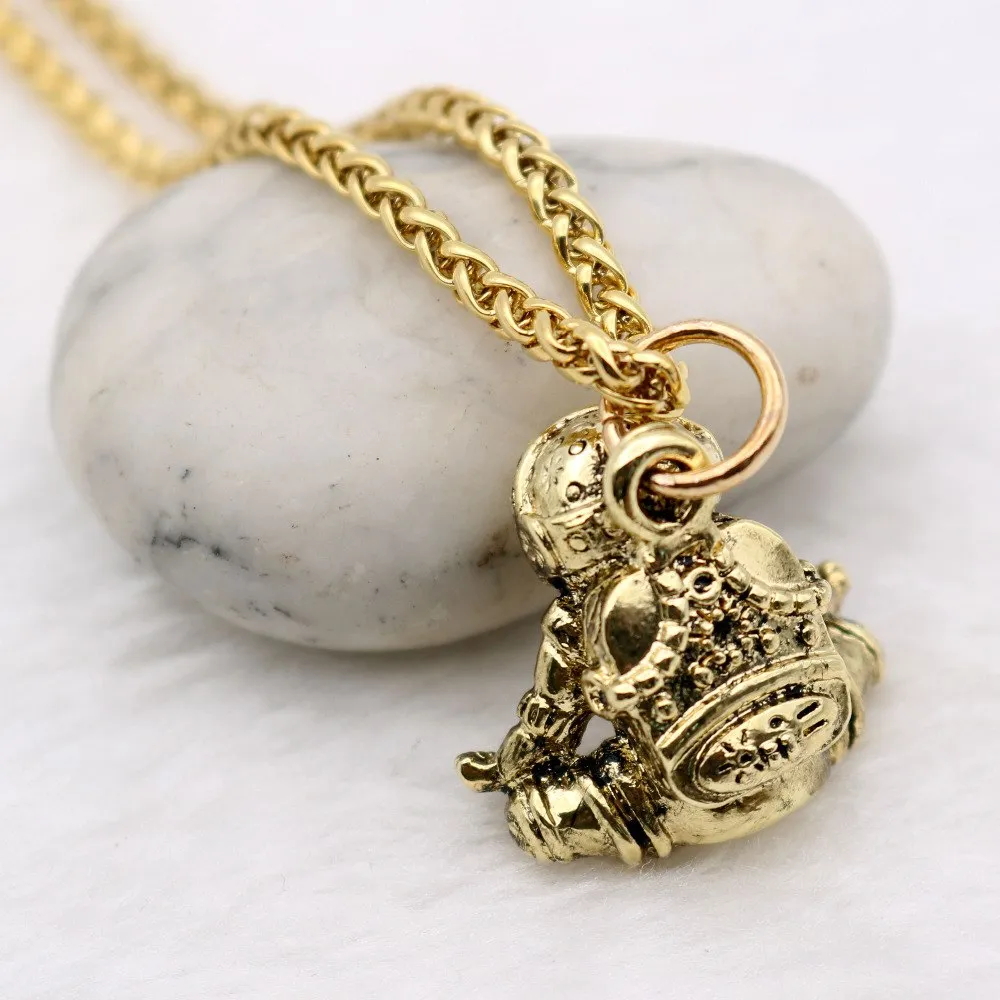 The Zen Spaceman Necklace