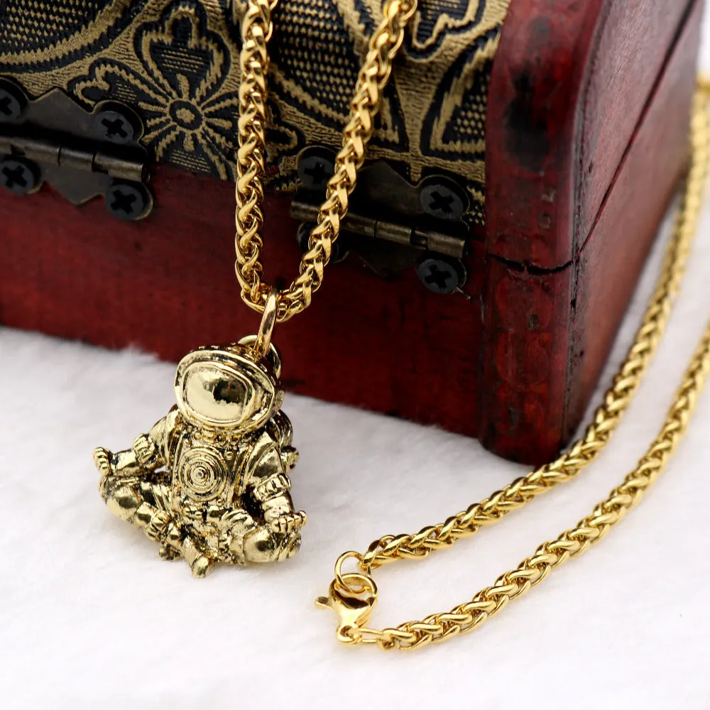 The Zen Spaceman Necklace