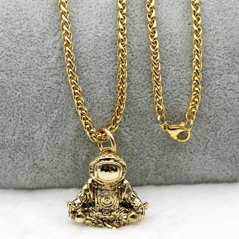 The Zen Spaceman Necklace
