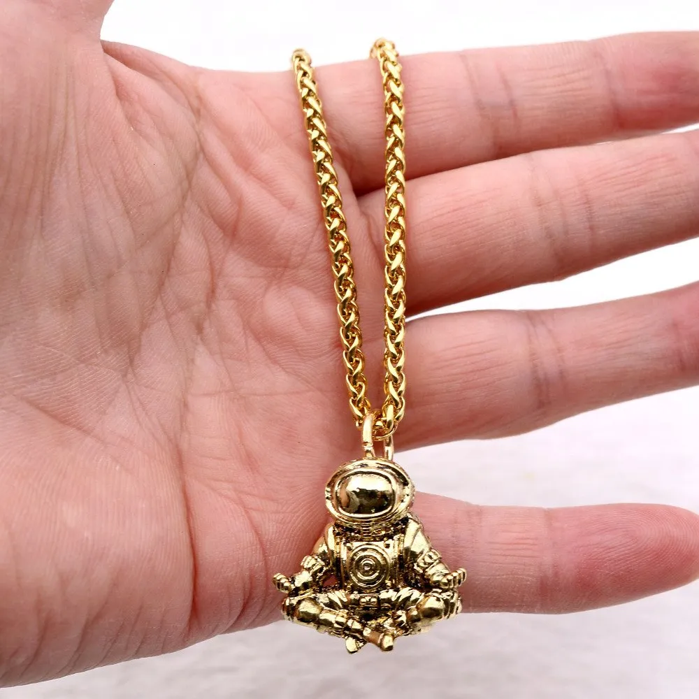 The Zen Spaceman Necklace