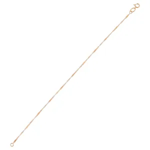 Thin Bars x Singapore Bracelet 14K