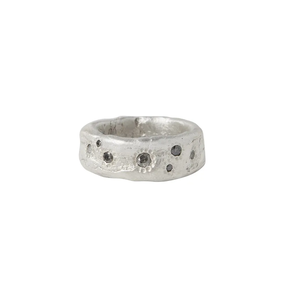 Thrive Ring with Salt & Pepper Diamonds