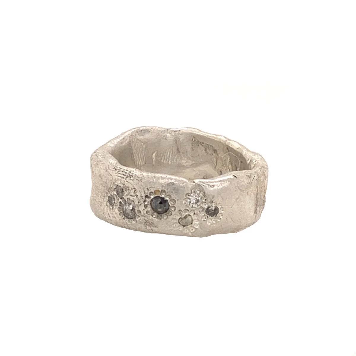 Thrive Ring with Salt & Pepper Diamonds