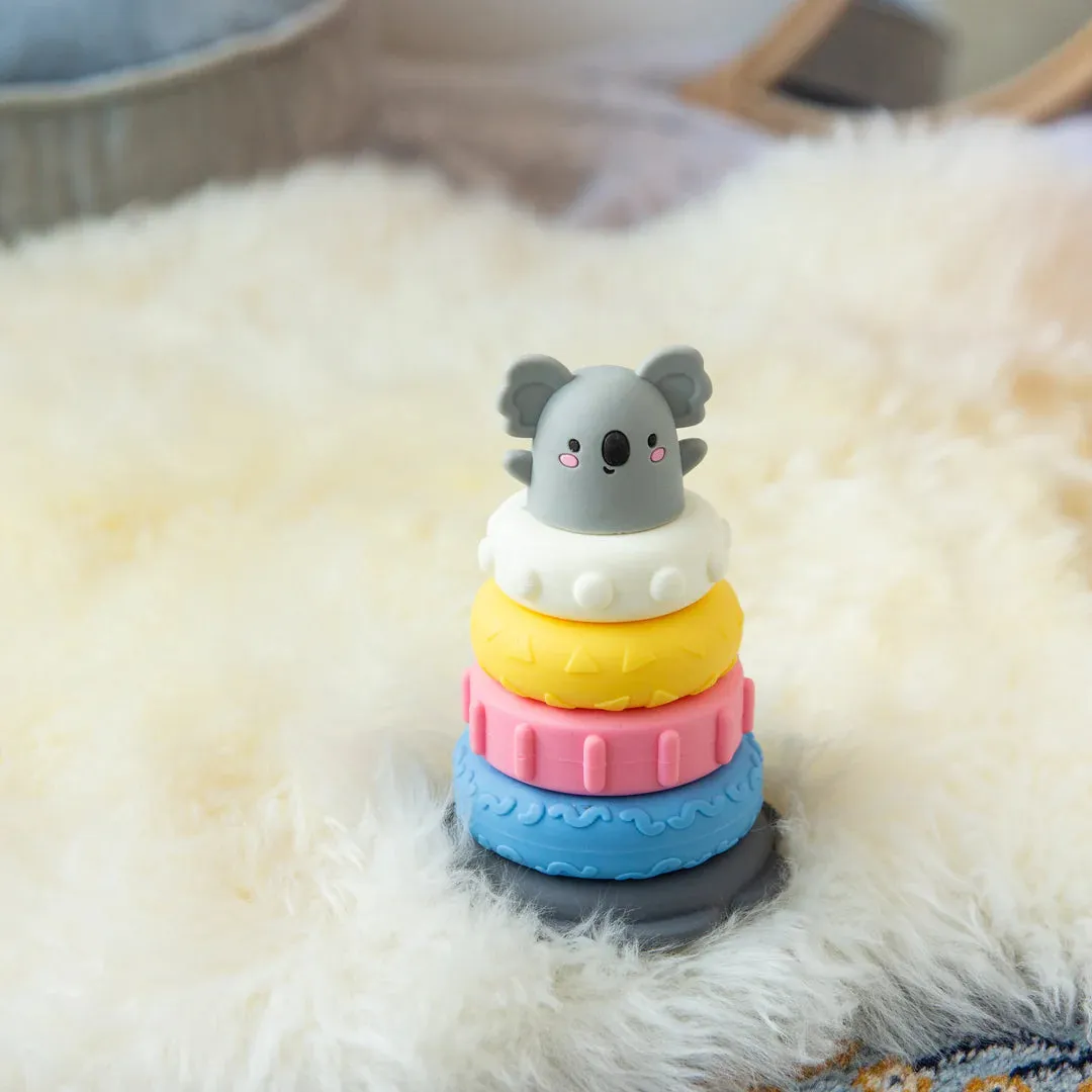 Tiger Tribe Silicone Stacker - Koala